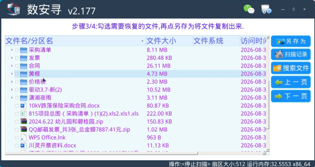 国产系统格式化数据恢复软件