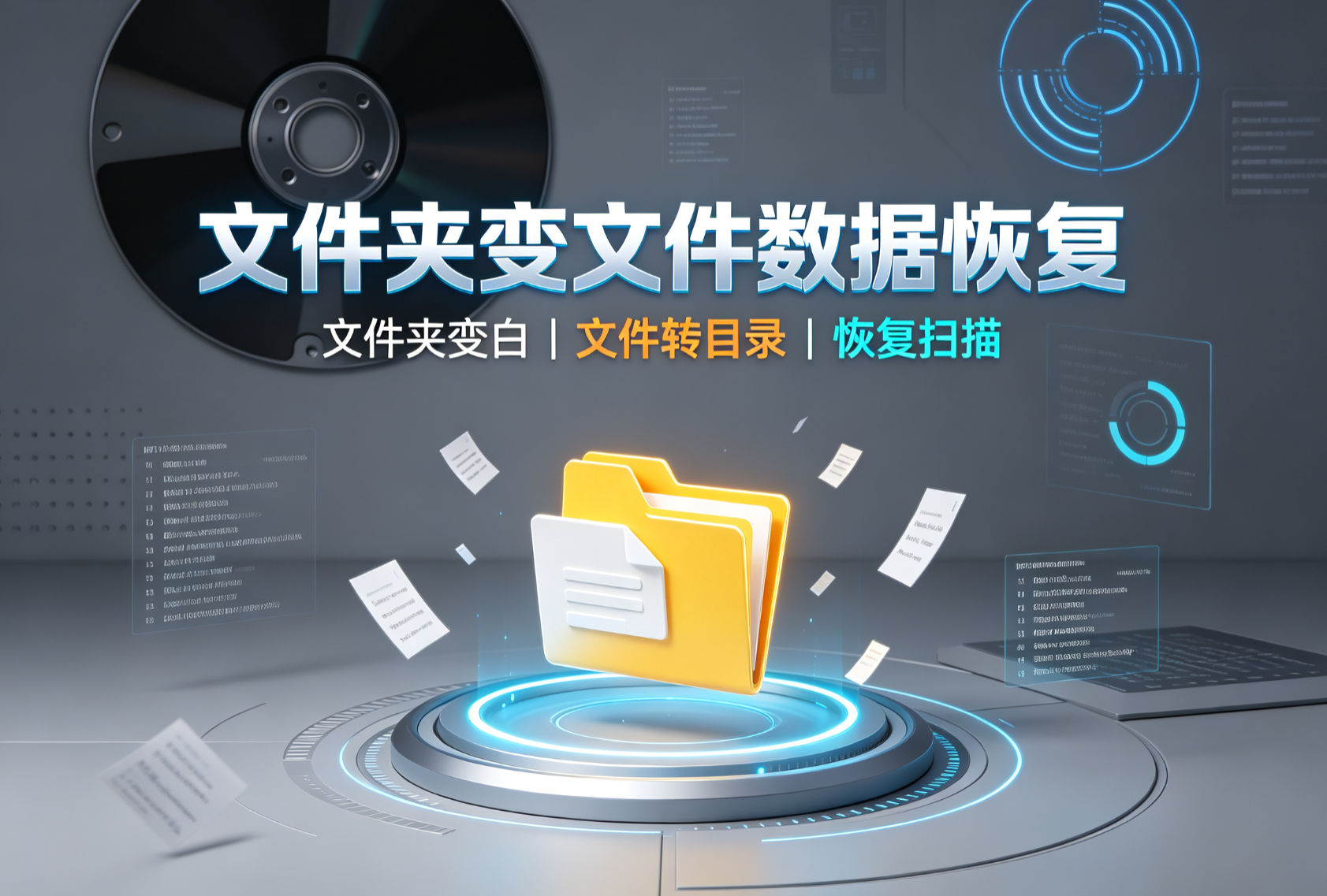 文件夹变成文件，内部文件恢复教程