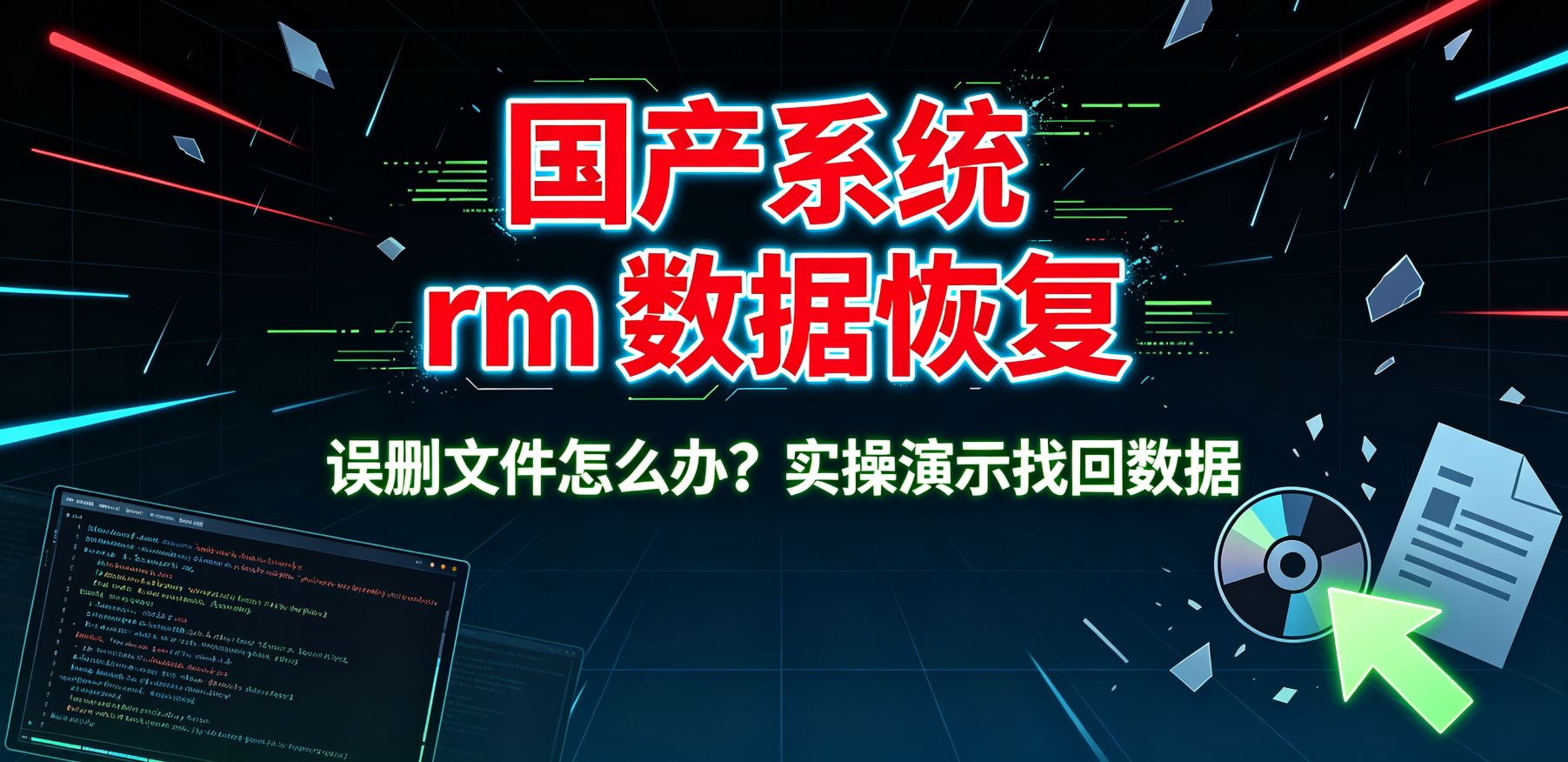 统信/麒麟RM误删终极恢复方法