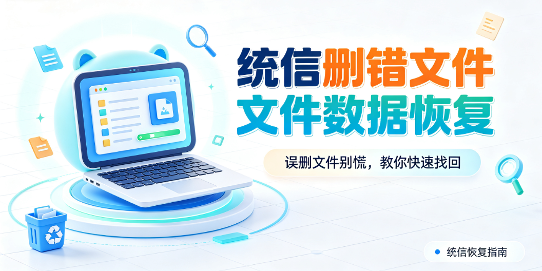 统信电脑数据误删急救教程